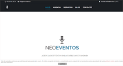 Desktop Screenshot of neoeventos.es